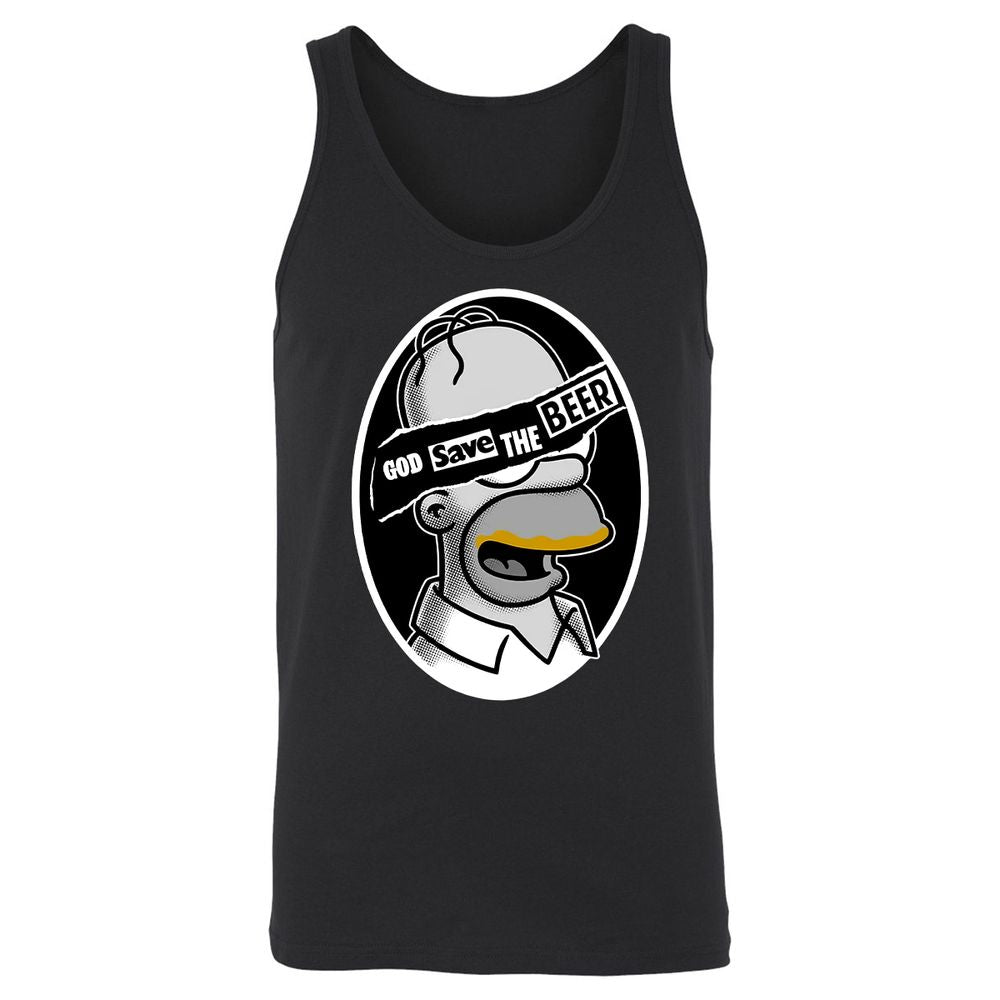 Unisex Jersey Tank - EUTY9PUP - Black - 1
