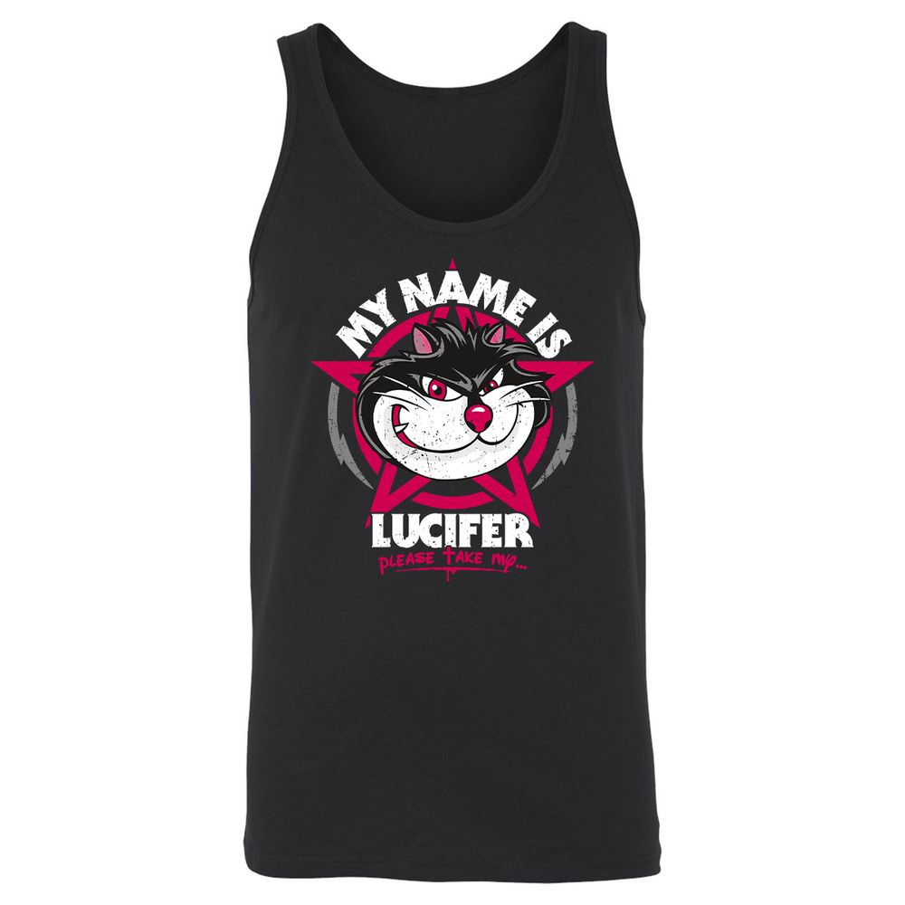 Unisex Jersey Tank - 6UDJFJZM - Black - 1