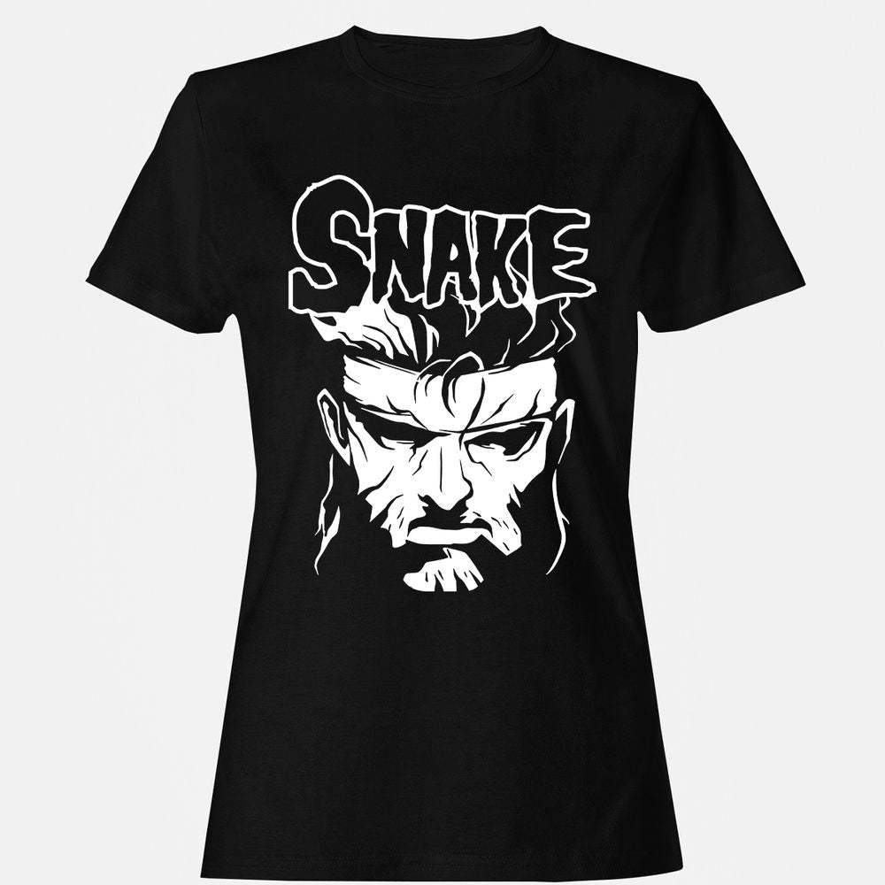 Women's T-Shirt - 7Z6A7NGU - Black - 1