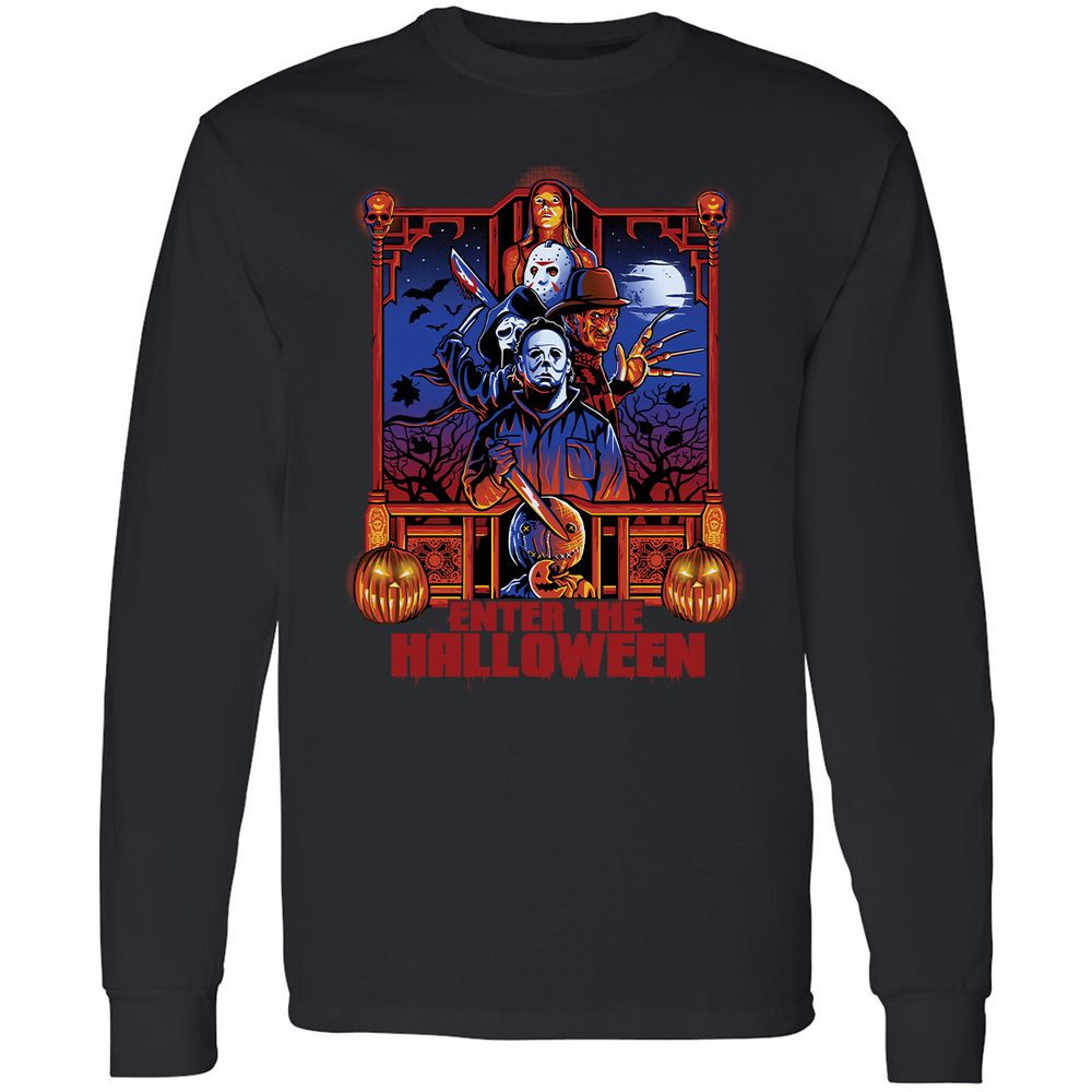 Long Sleeve T-Shirt - CHRRBYG8 - Black - 1