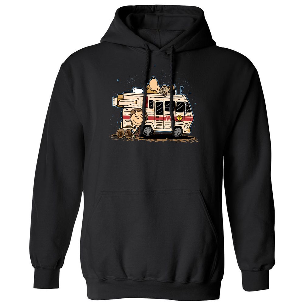 Classic Unisex Hoodie - S4LZVMCP - Black - 1