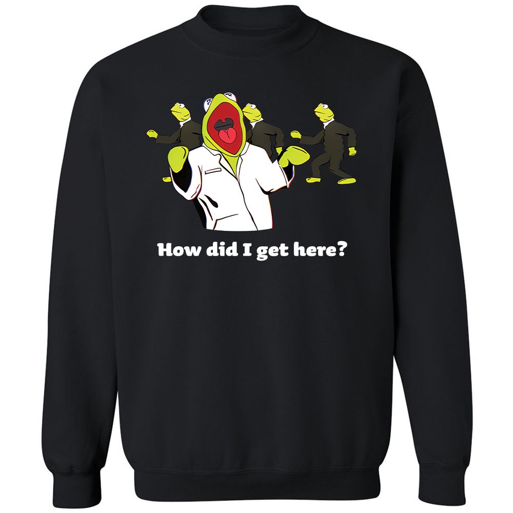 Classic Unisex Sweatshirt - Z8GU3J1T - Black - 1