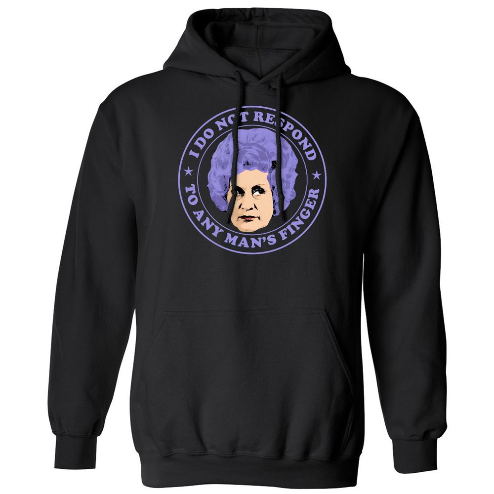 Classic Unisex Hoodie - CQ1RZFWM - Black - 1