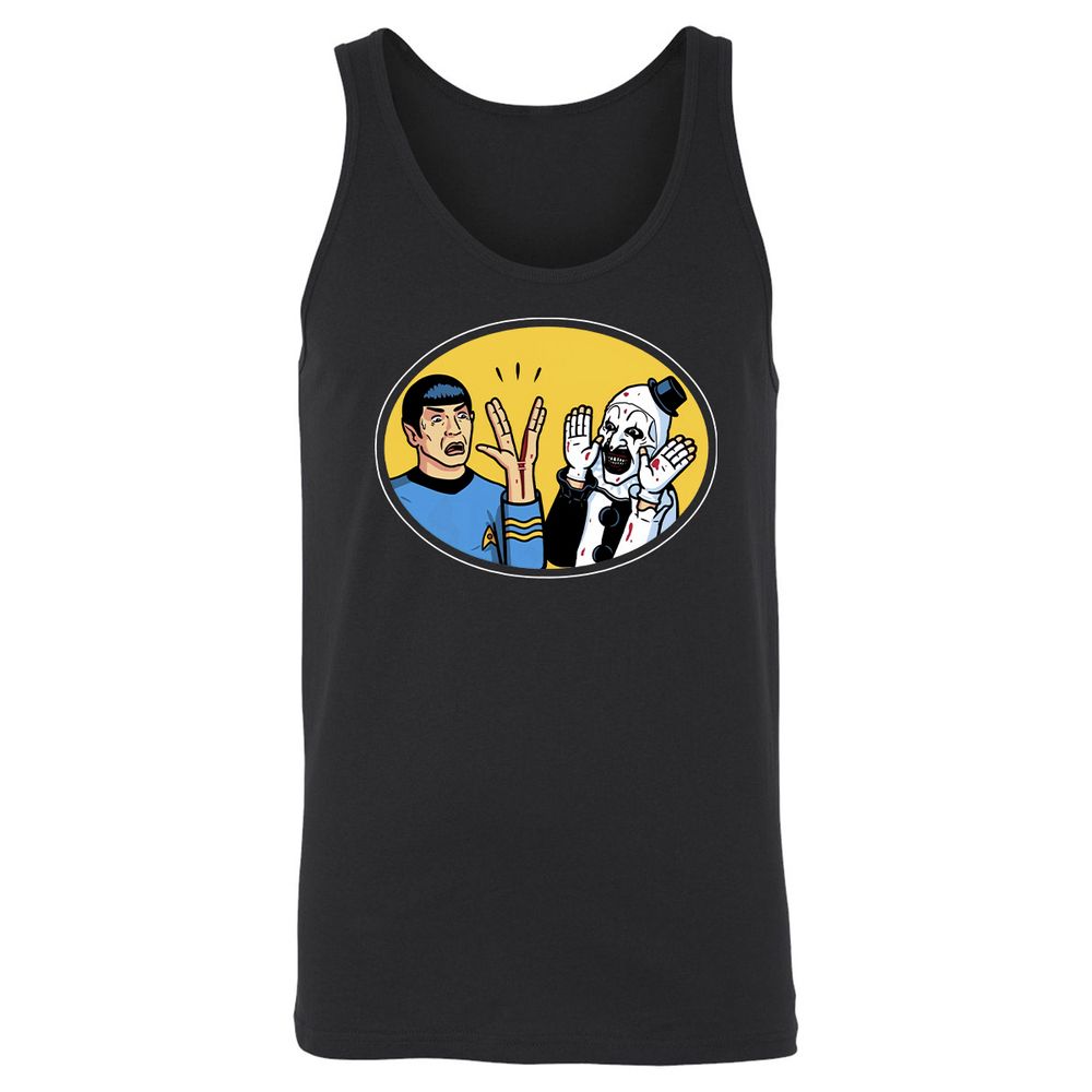 Unisex Jersey Tank - 9XQWCXC8 - Black - 1