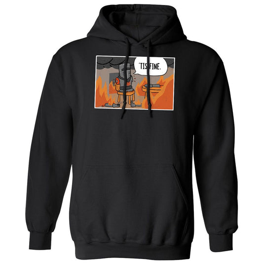 Classic Unisex Hoodie - XPJ6FFW4 - Black - 1