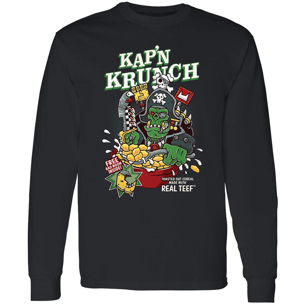 Long Sleeve T-Shirt - 844NGELY - Black - 1