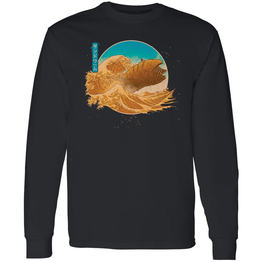 Long Sleeve T-Shirt - DKTZJ8QN - Black - 1