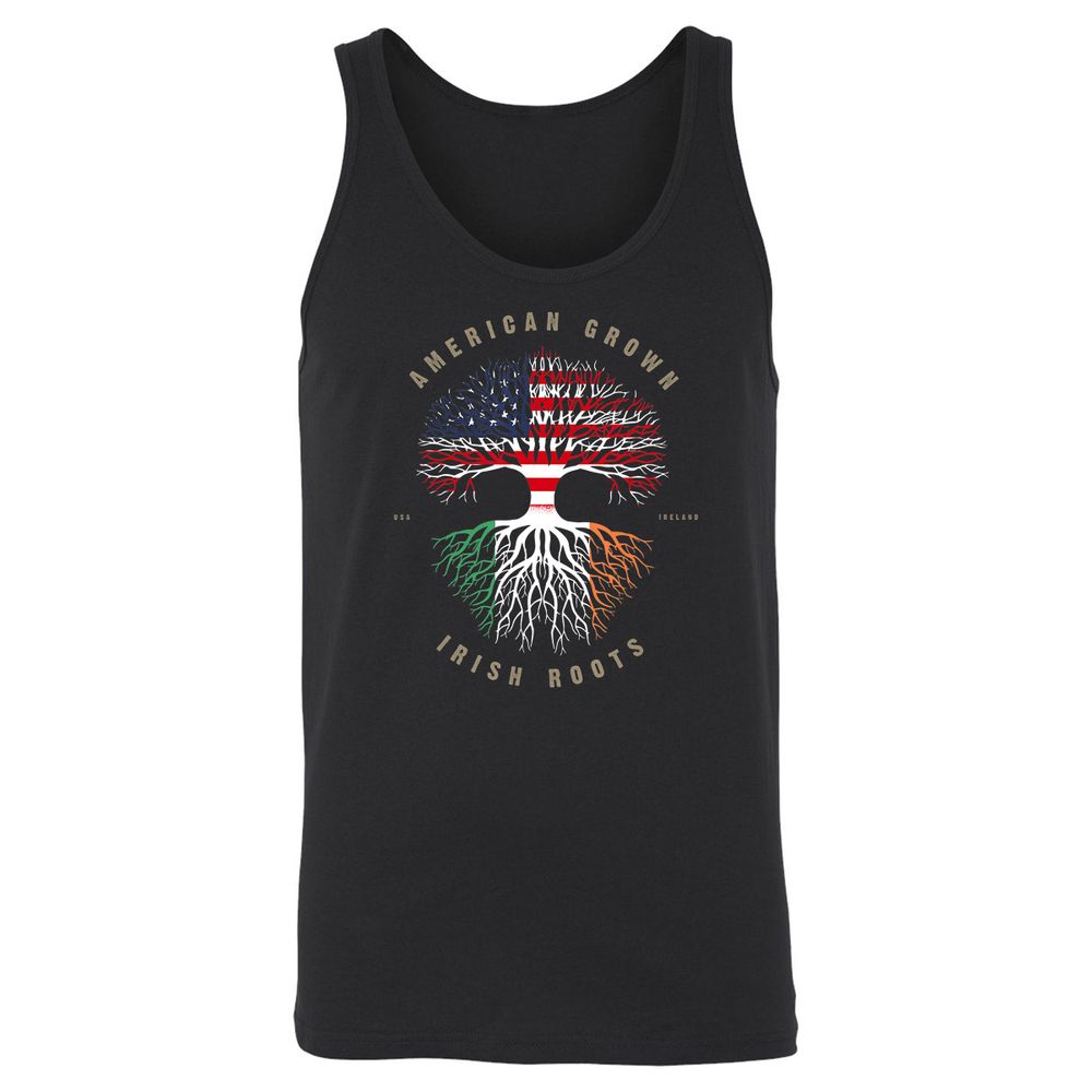 Unisex Jersey Tank - KD67VA78 - Black - 1