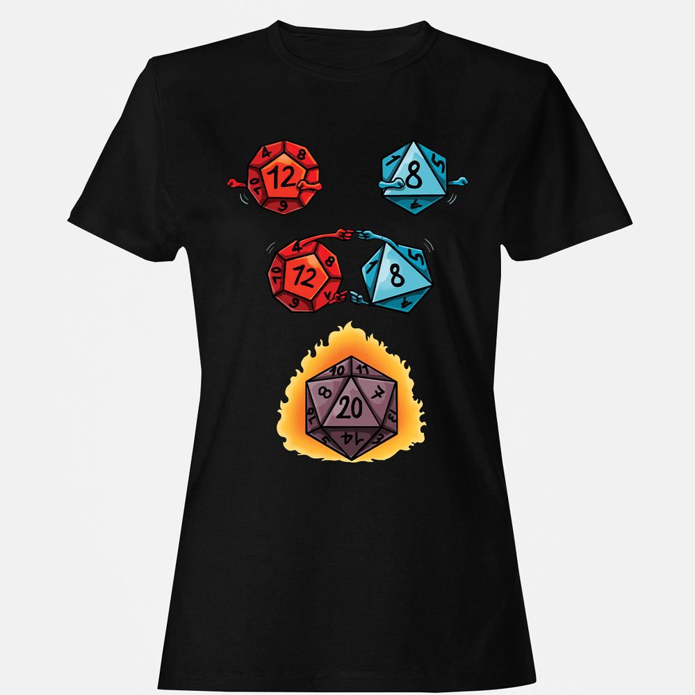 Women's T-Shirt - BS7XQ86N - Black - 1