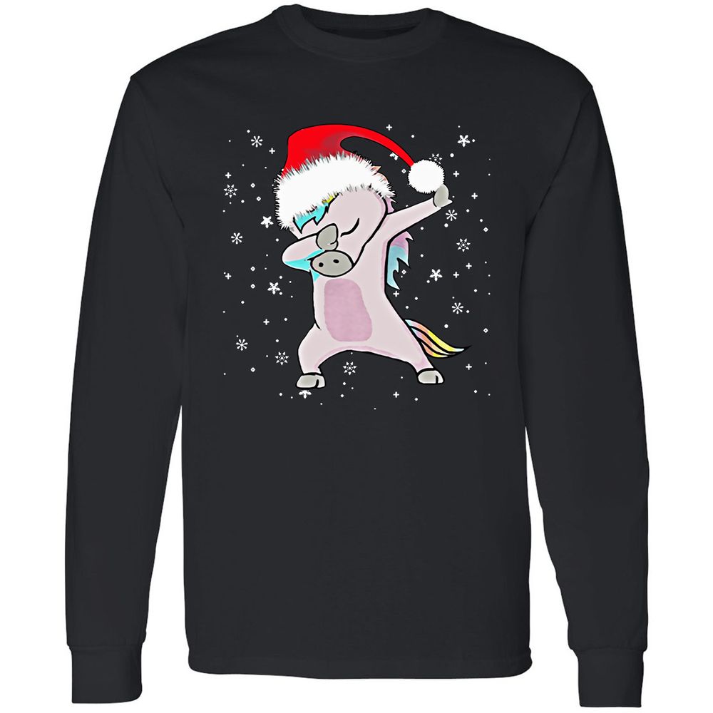 Long Sleeve T-Shirt - HN5HP4SJ - Black - 1