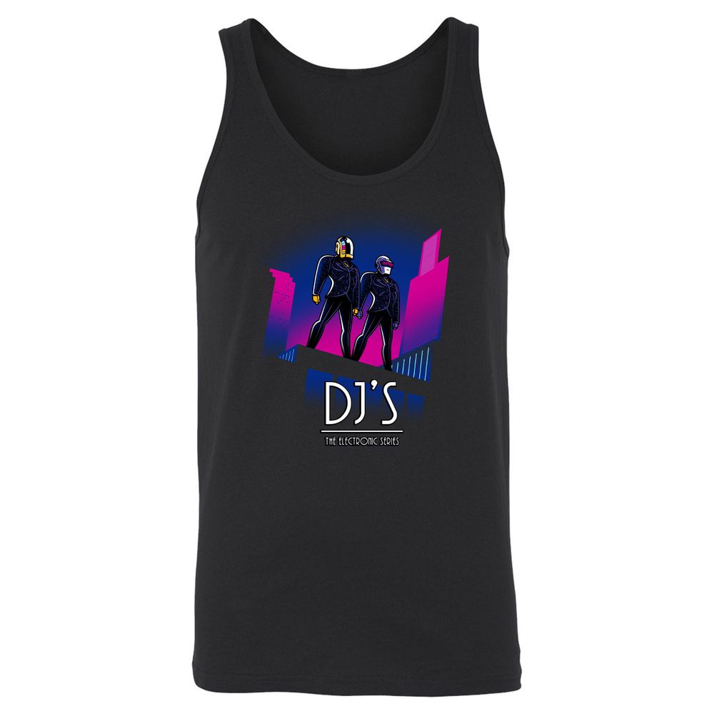 Unisex Jersey Tank - W2WA3JYB - Black - 1