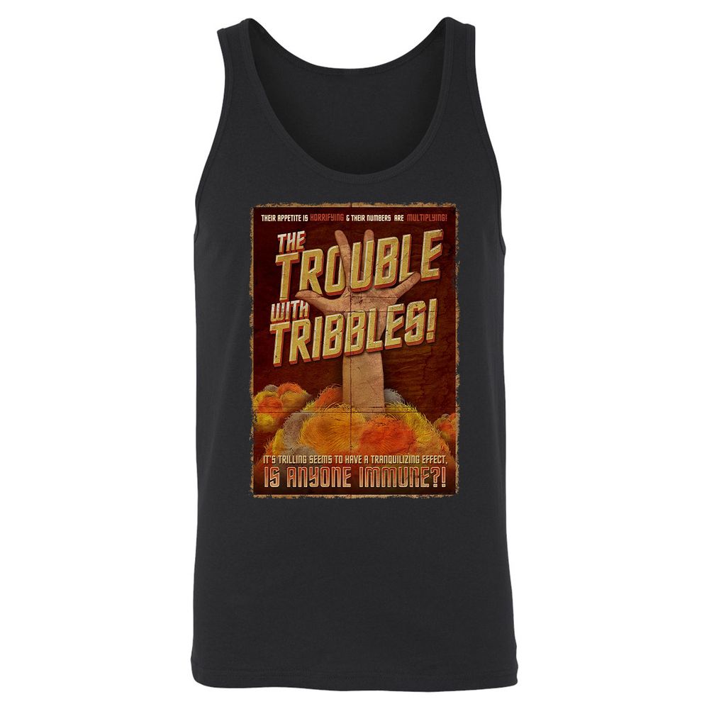 Unisex Jersey Tank - RPB2RQJR - Black - 1