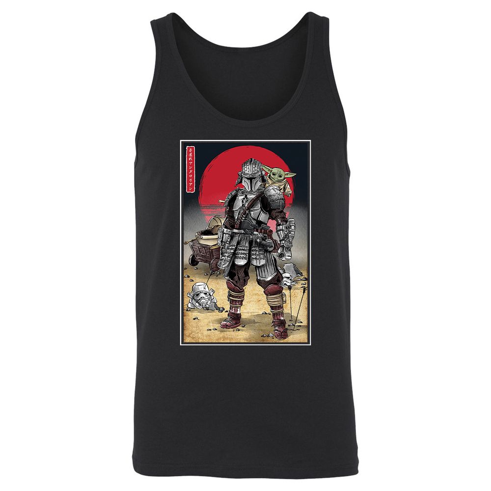 Unisex Jersey Tank - ESKJKZQR - Black - 1