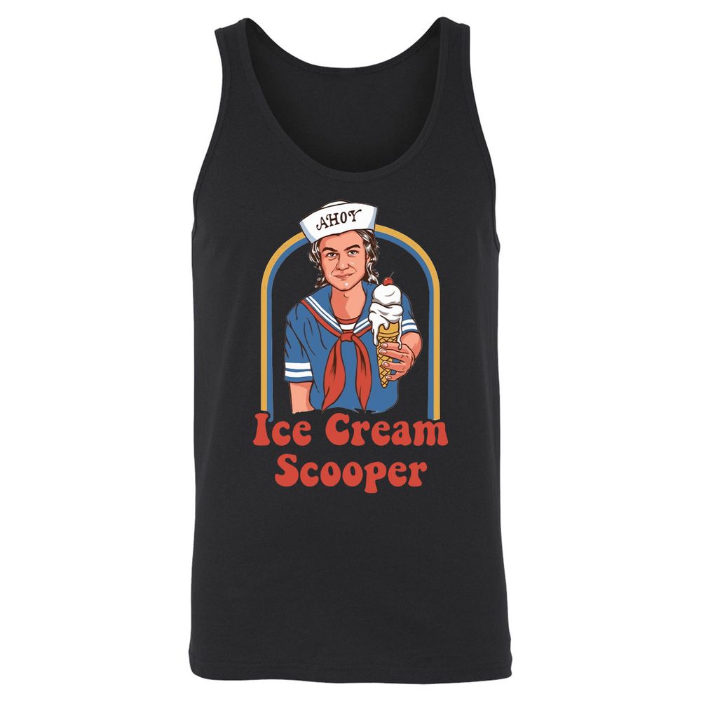 Unisex Jersey Tank - VJXNSC3E - Black - 1
