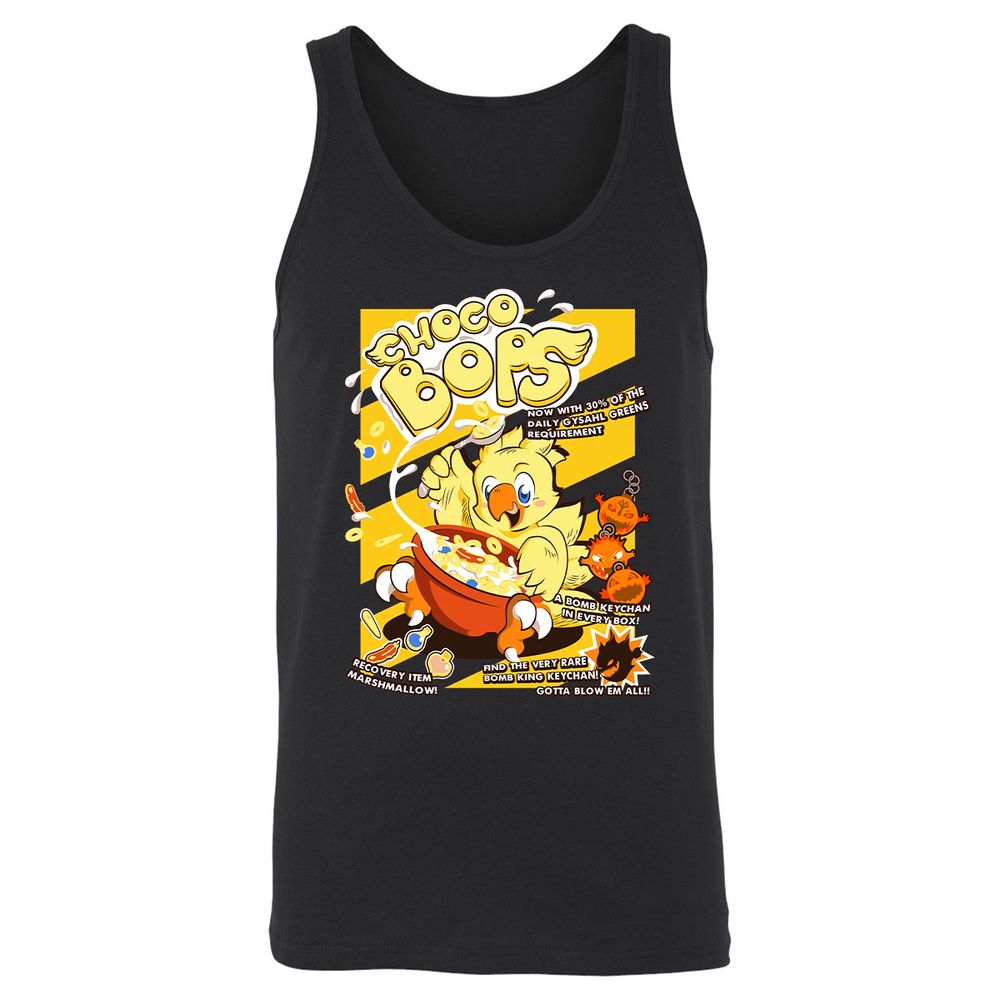 Unisex Jersey Tank - 7B38KAZH - Black - 1