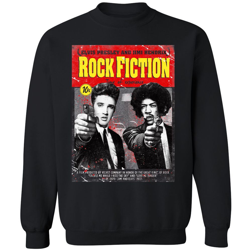 Classic Unisex Sweatshirt - U2VDQCSM - Black - 1