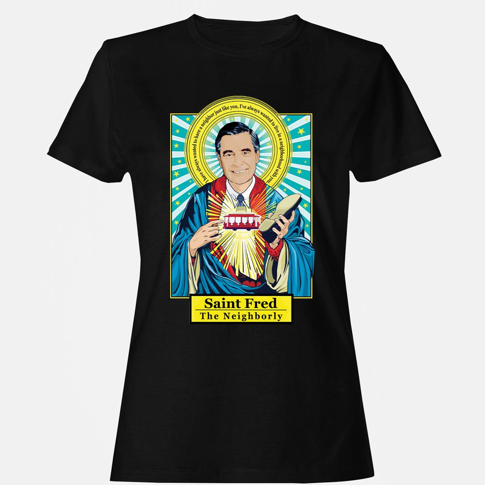 Women's T-Shirt - RC74YN8V - Black - 1