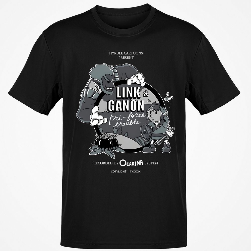 Classic Unisex T-Shirt - B3EWQ525 - Black - 1