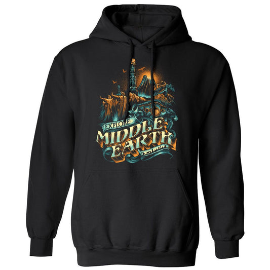 Classic Unisex Hoodie - HR9U4RUZ - Black - 1