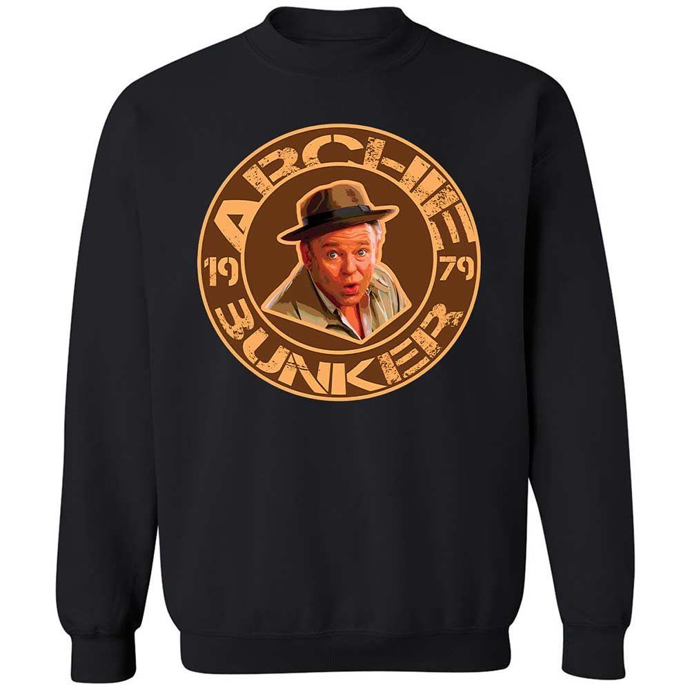 Classic Unisex Sweatshirt - SJHF8GDE - Black - 1