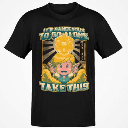 Classic Unisex T-Shirt - LB5R6GUZ - Black - 1