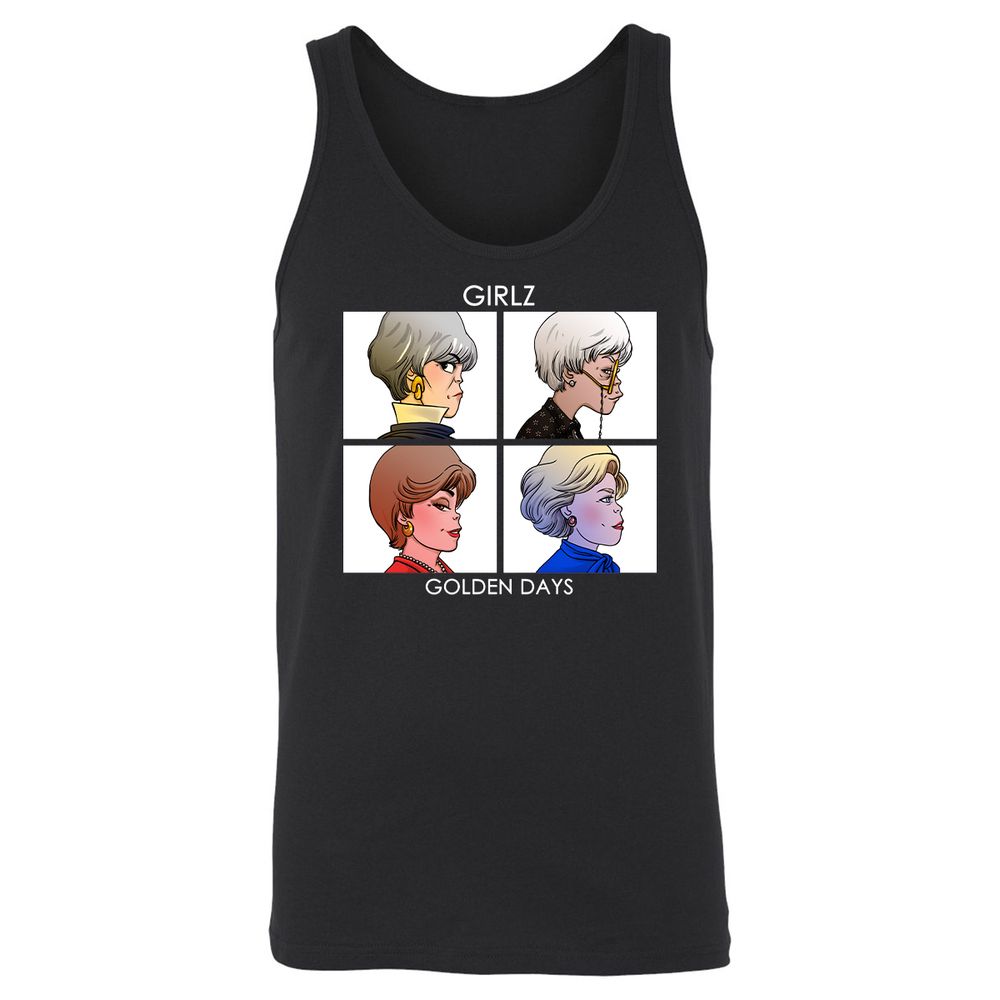 Unisex Jersey Tank - YU3RYV8M - Black - 1