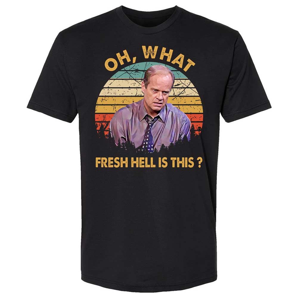 Oh What Fresh Hell Is This - Black - 1