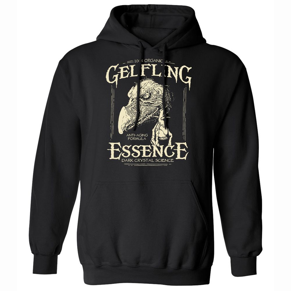 Classic Unisex Hoodie - UJFXPGFR - Black - 1
