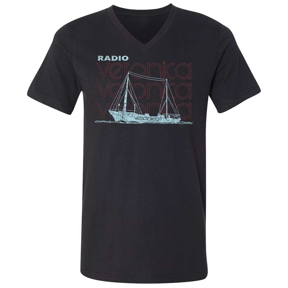 Unisex V-Neck T-Shirt - U833E2CL - Black - 1