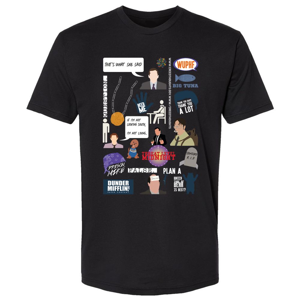 Premium Unisex T-Shirt - HD5S1232 - Black - 1