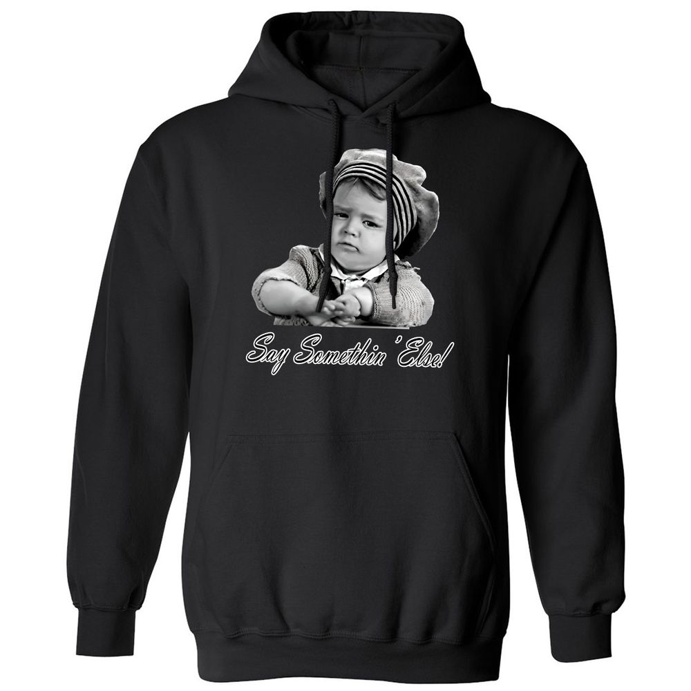 Classic Unisex Hoodie - JAE87DS6 - Black - 1
