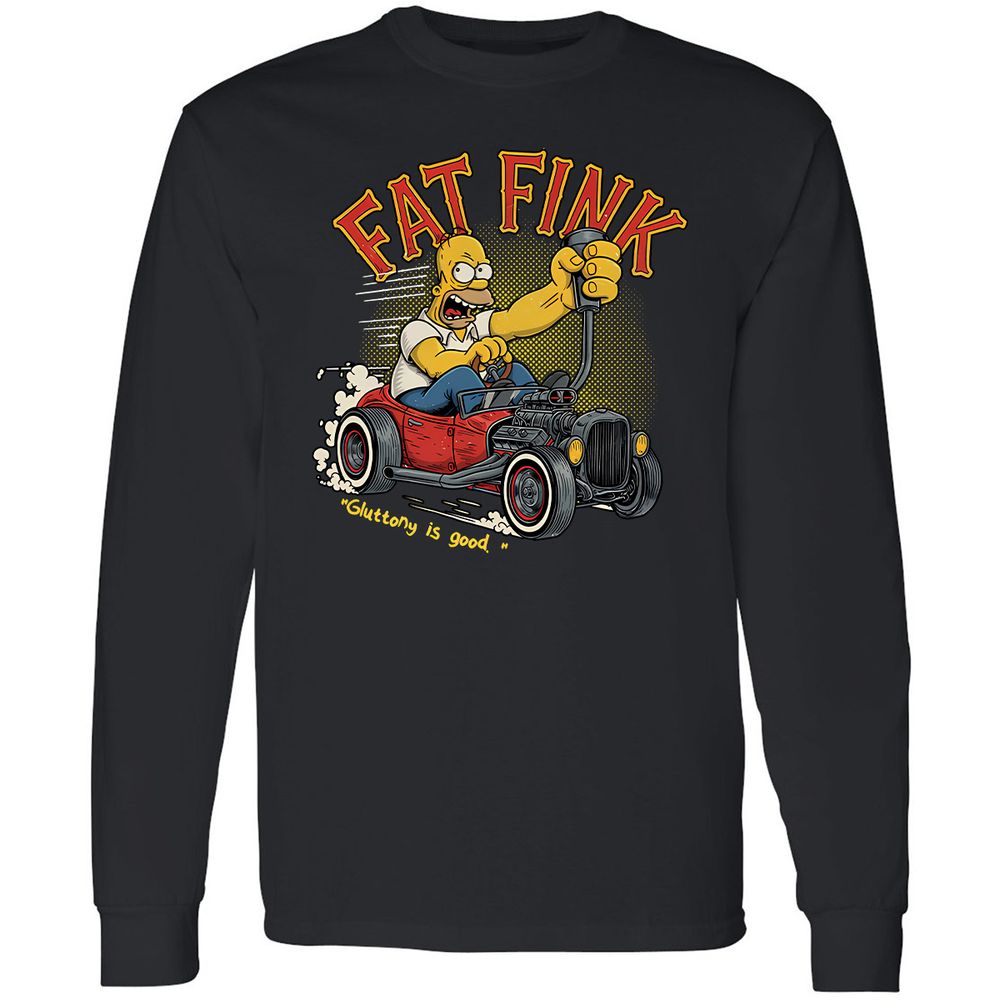 Long Sleeve T-Shirt - RKDB4ZQ2 - Black - 1