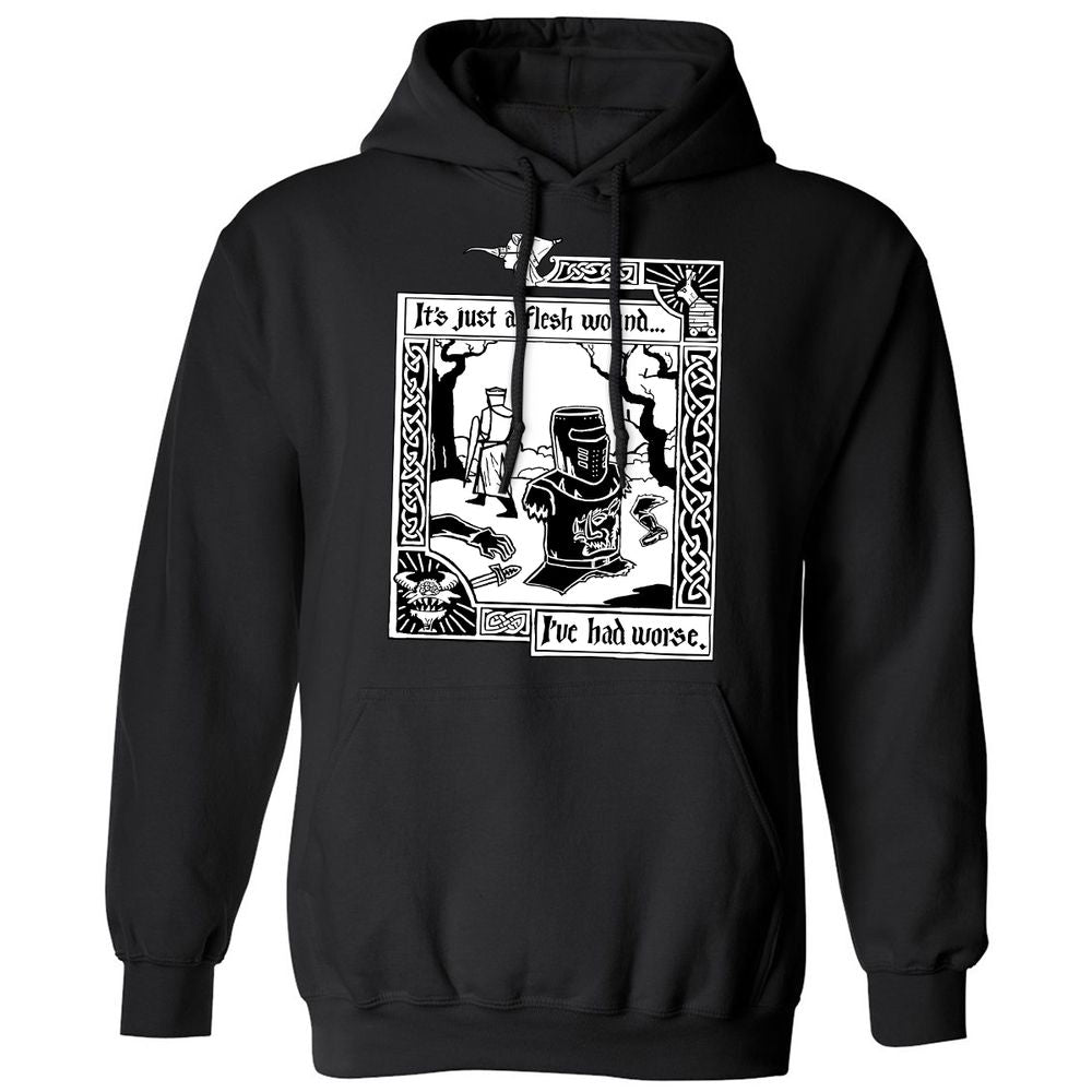 Classic Unisex Hoodie - QK8245EM - Black - 1