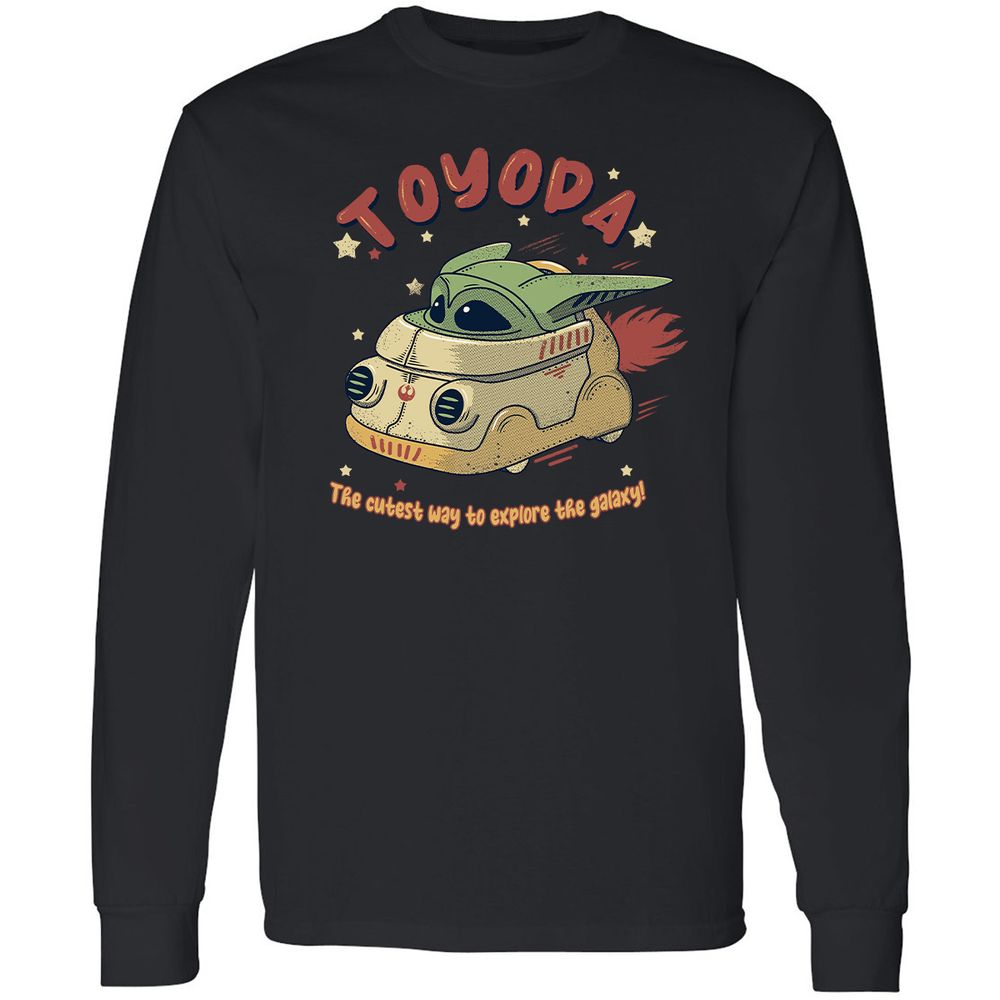 Long Sleeve T-Shirt - 7CHDN3TE - Black - 1