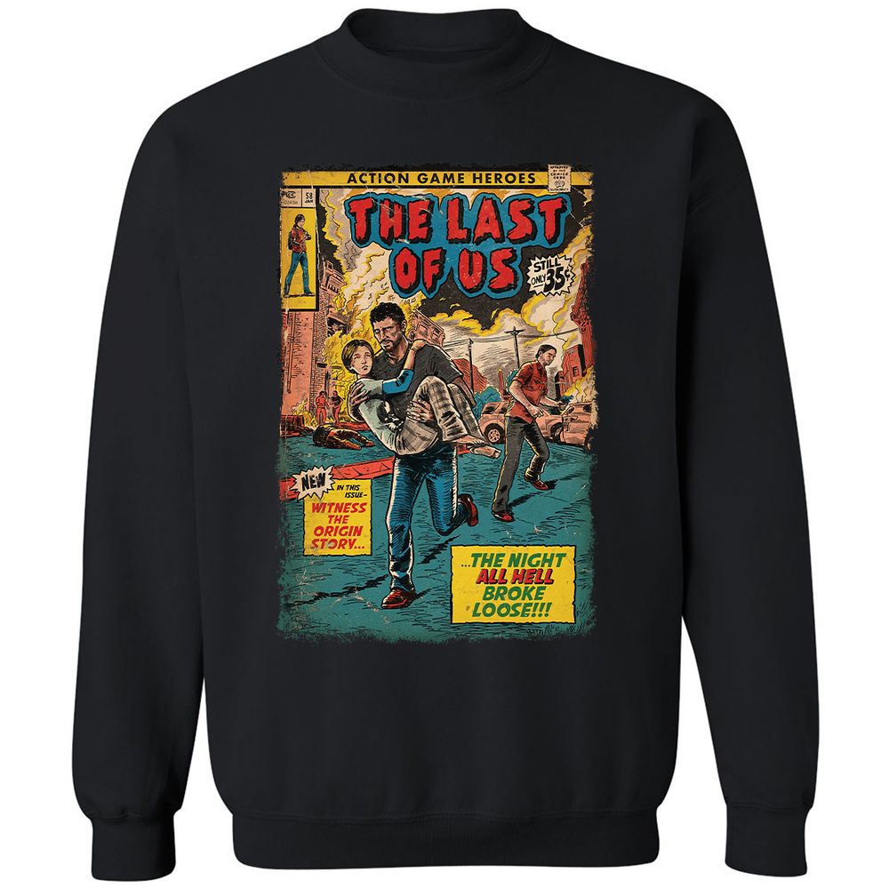 Classic Unisex Sweatshirt - XBTBN23S - Black - 1
