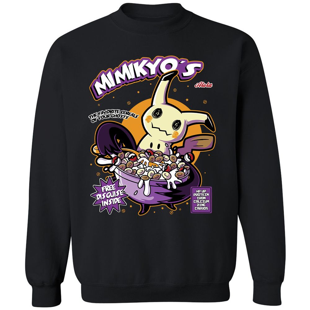 Classic Unisex Sweatshirt - YPD61UQ8 - Black - 1