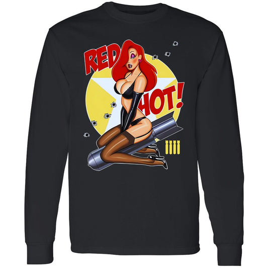 Long Sleeve T-Shirt - AH6XQ1EM - Black - 1