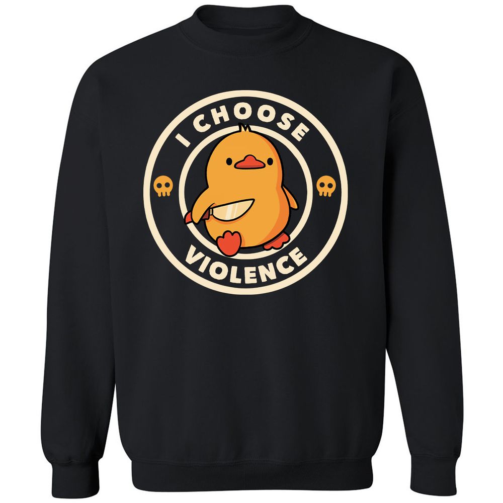 Classic Unisex Sweatshirt - R2HBRWL9 - Black - 1