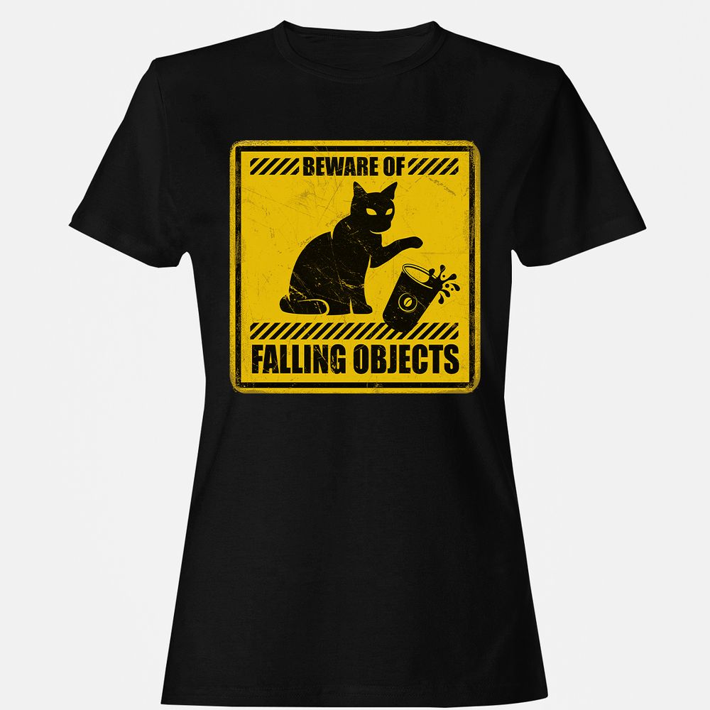 Women's T-Shirt - 3BRAVFJA - Black - 1