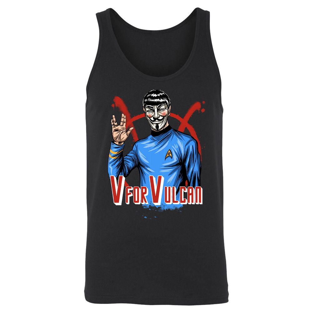 Unisex Jersey Tank - 7DPABXUC - Black - 1