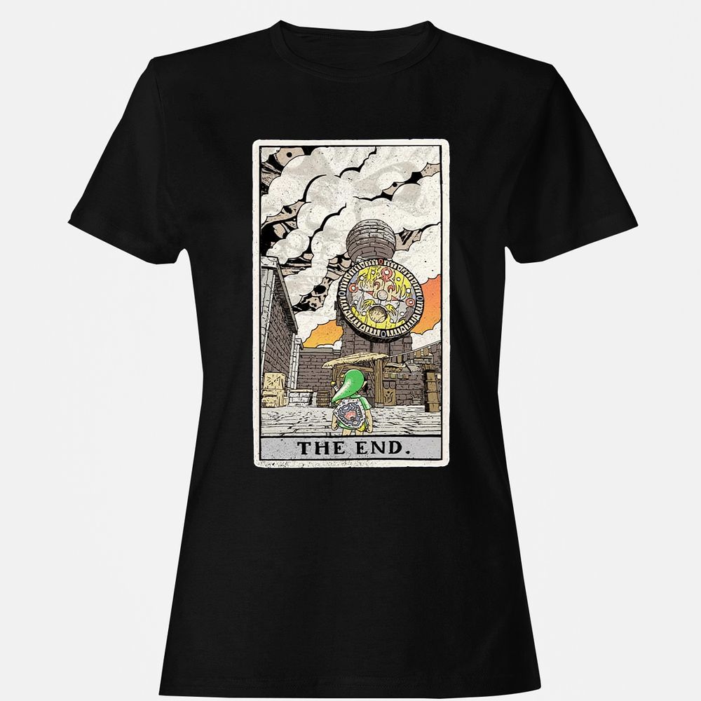 Women's T-Shirt - CVZHWDUS - Black - 1