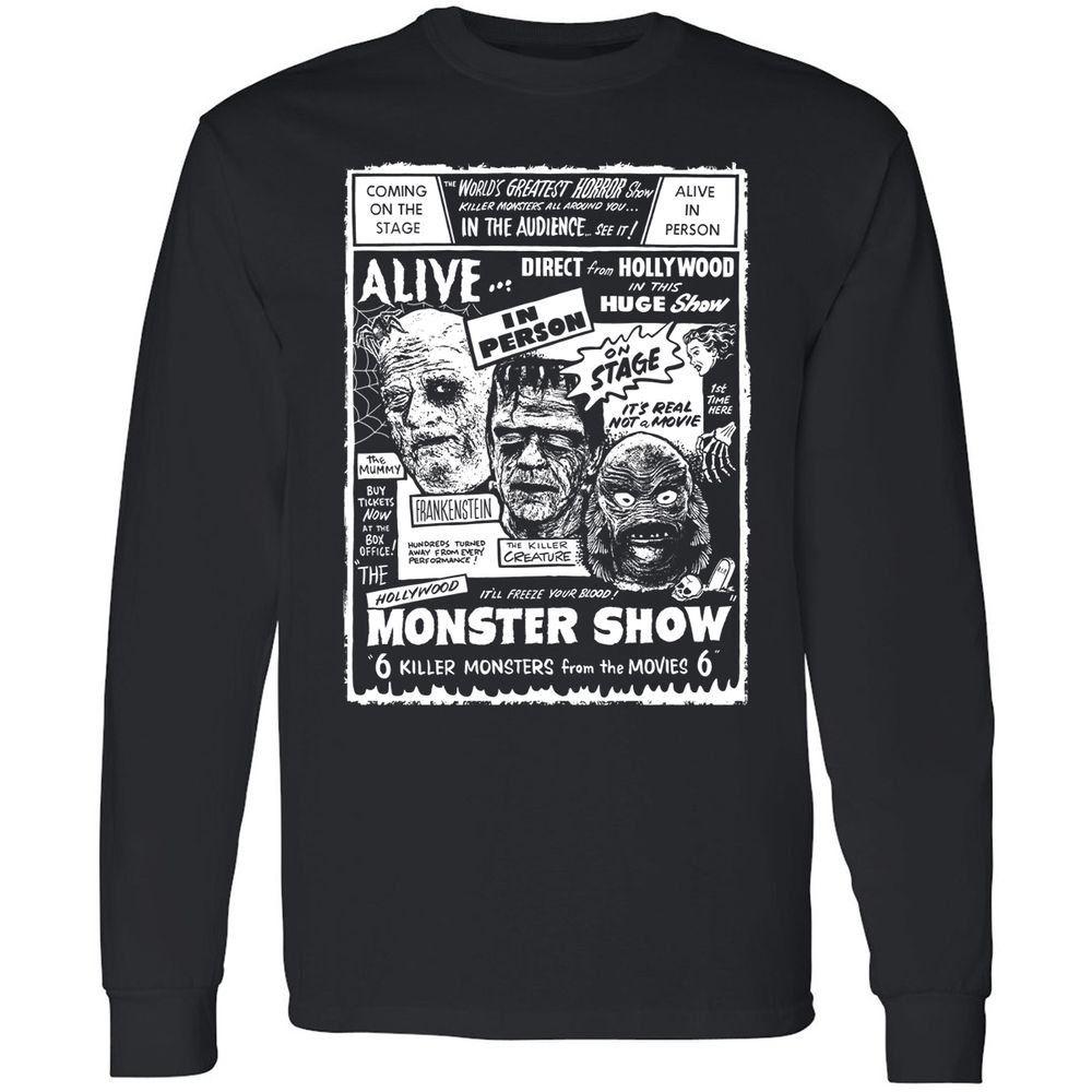 Long Sleeve T-Shirt - 2RHSZ3CL - Black - 1
