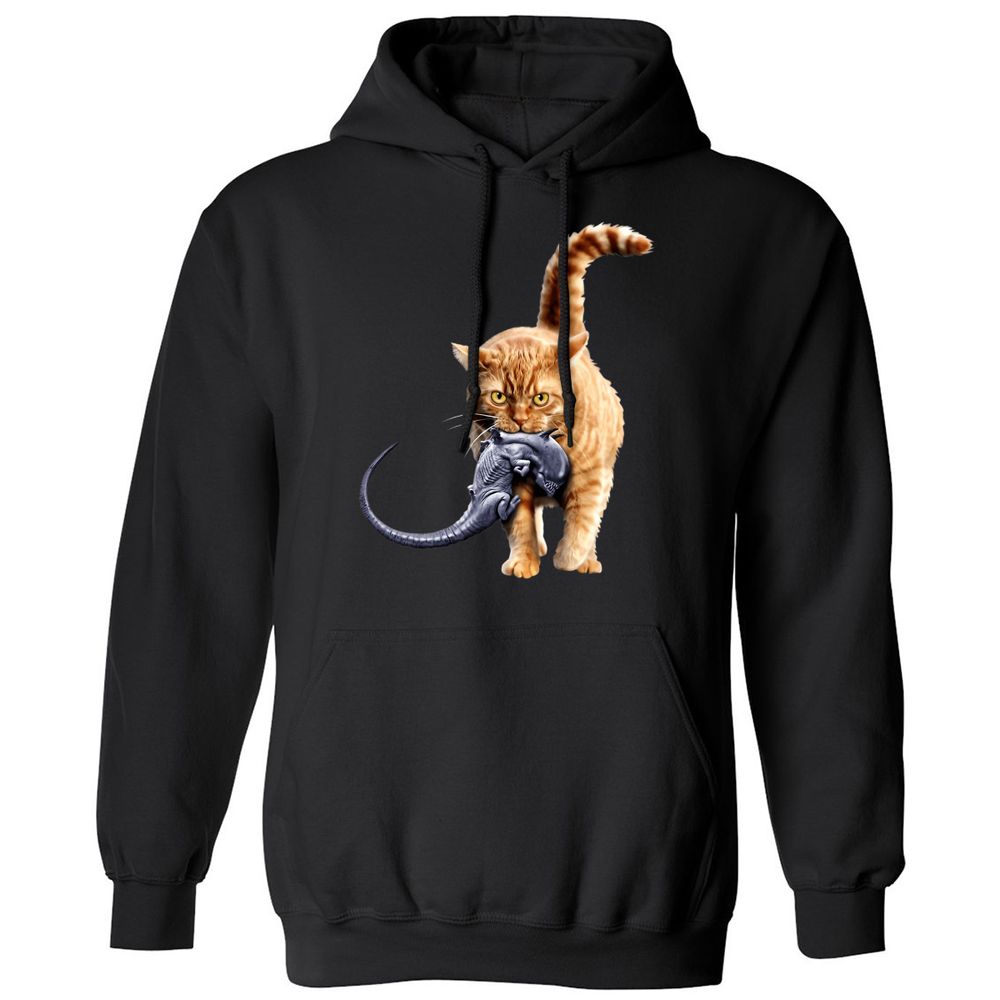 Classic Unisex Hoodie - DDE18AFQ - Black - 1