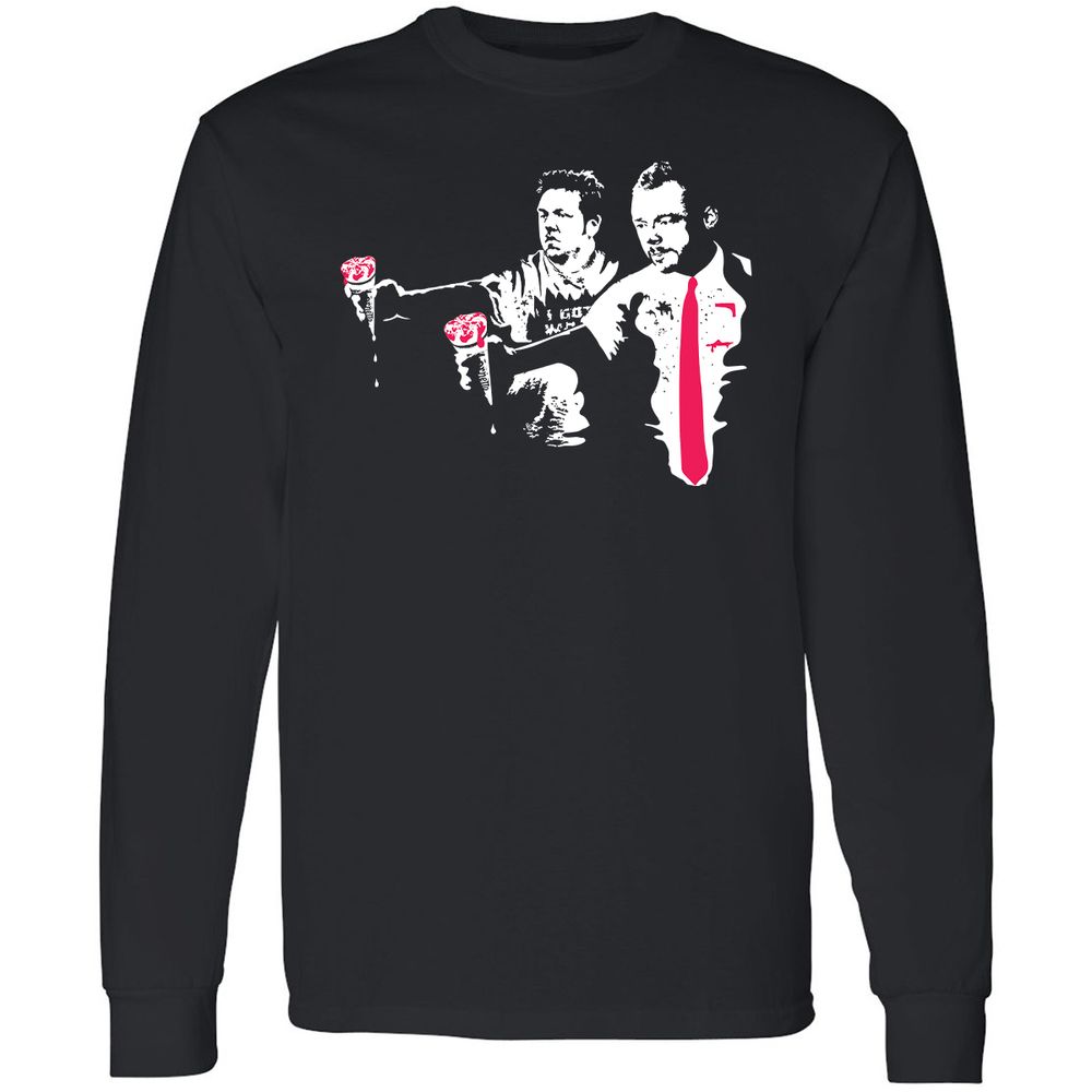 Long Sleeve T-Shirt - KSS7Y5CZ - Black - 1