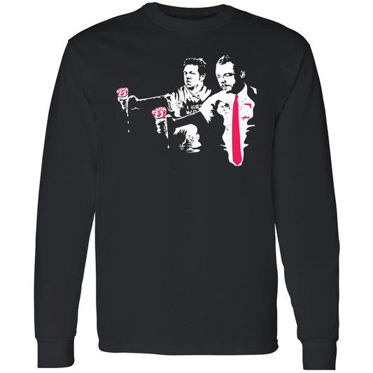 Long Sleeve T-Shirt - KSS7Y5CZ - Black - 1