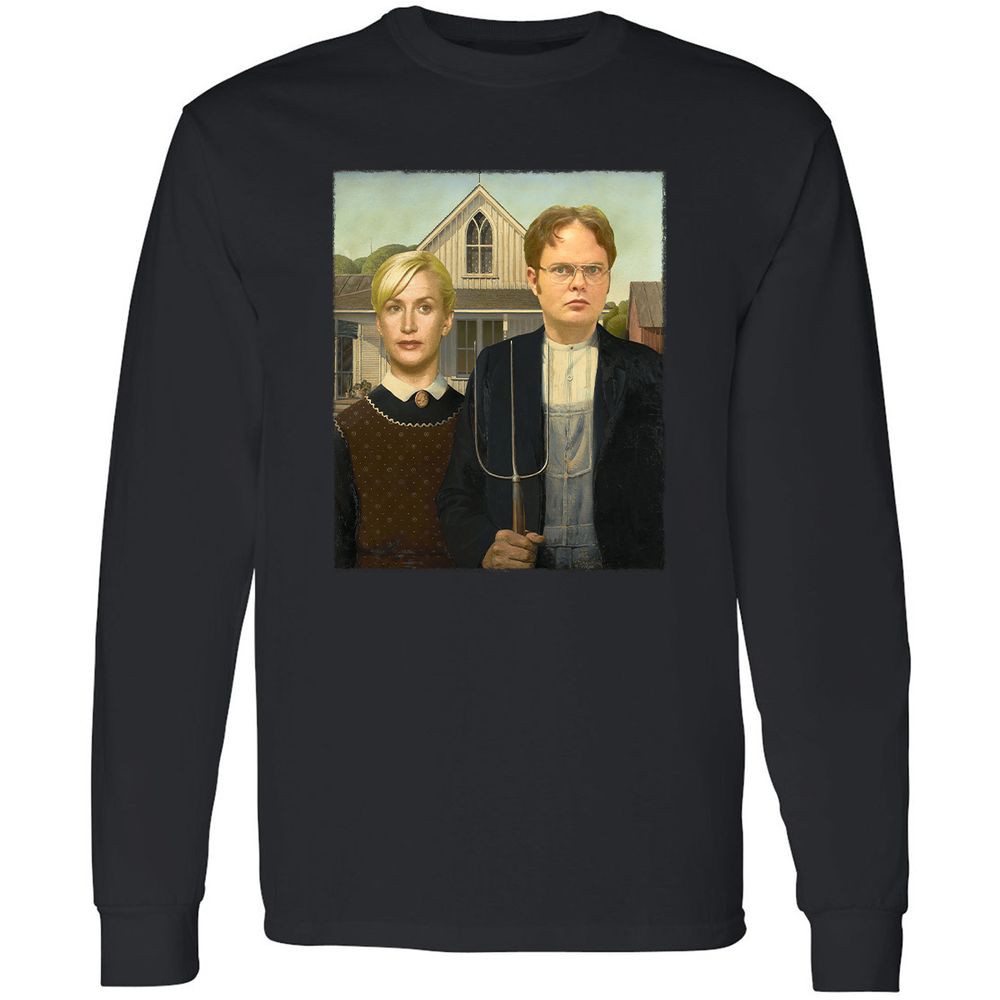 Long Sleeve T-Shirt - JJDY3QPW - Black - 1