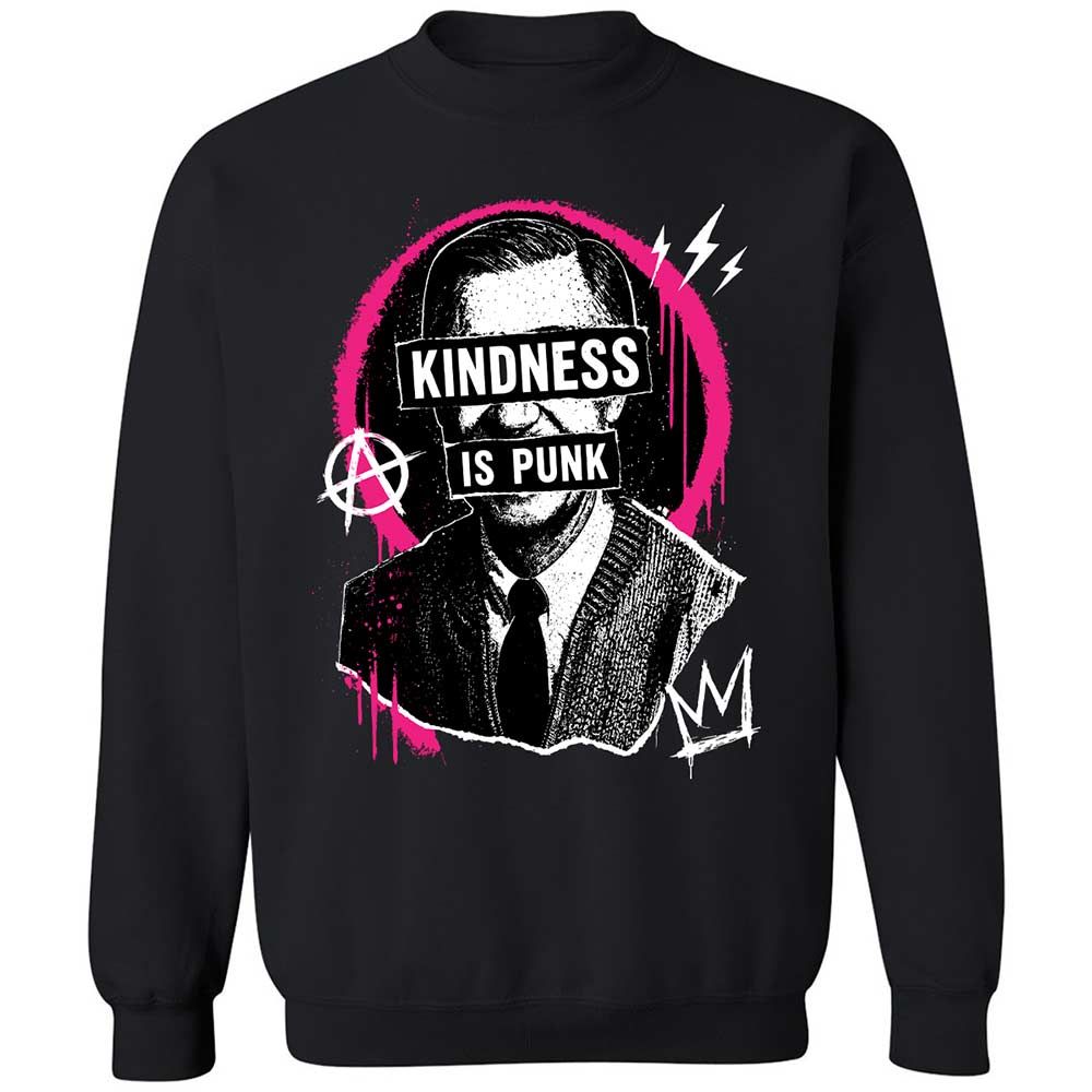 Kindness is Punk - Black - 1