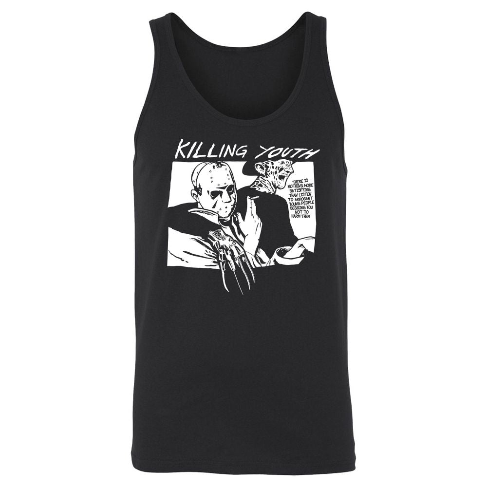 Unisex Jersey Tank - JD99HVHV - Black - 1