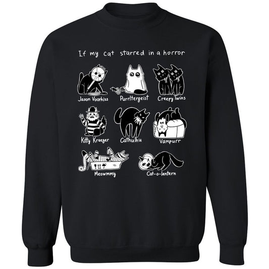 Classic Unisex Sweatshirt - N4V3T557 - Black - 1