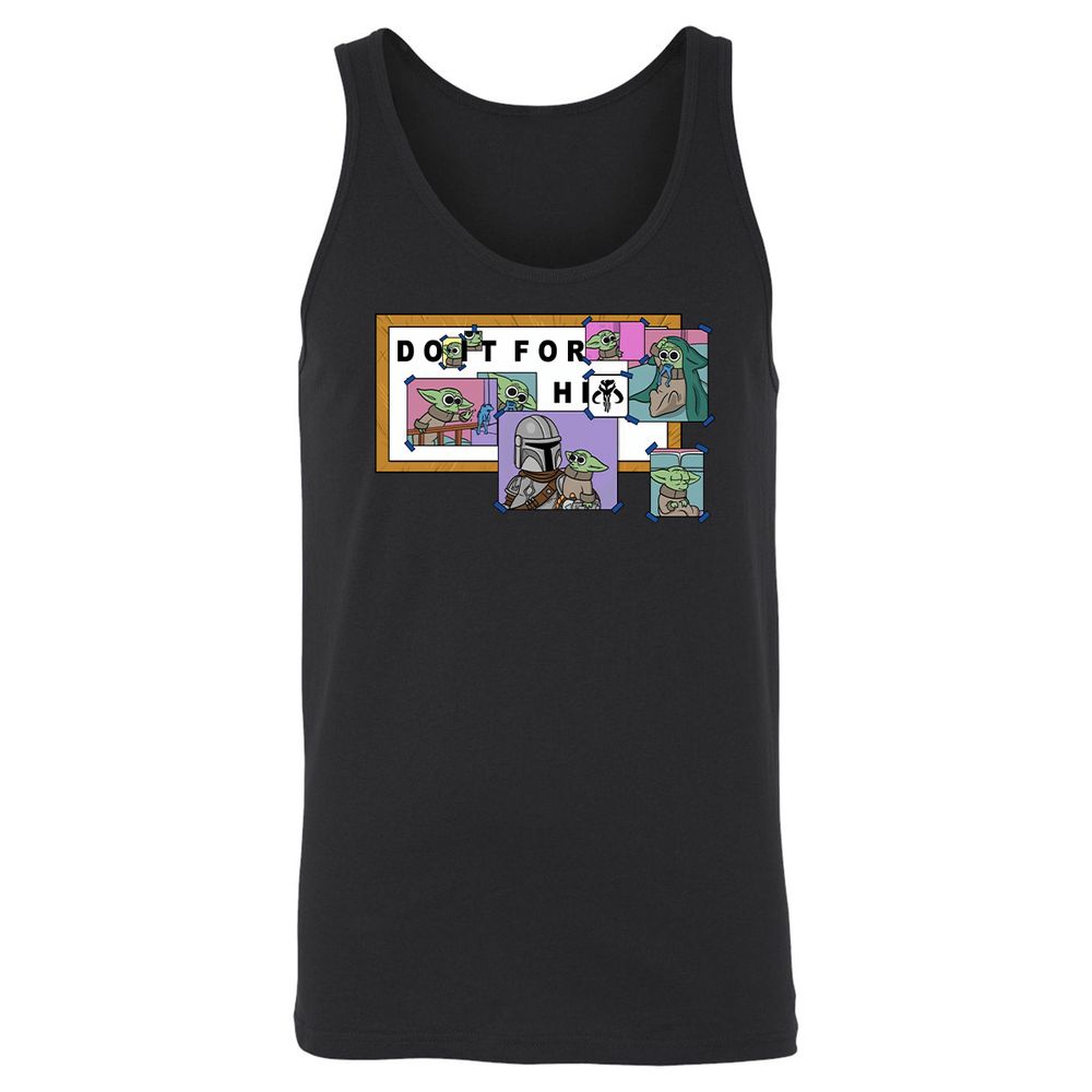 Unisex Jersey Tank - CUVF239U - Black - 1